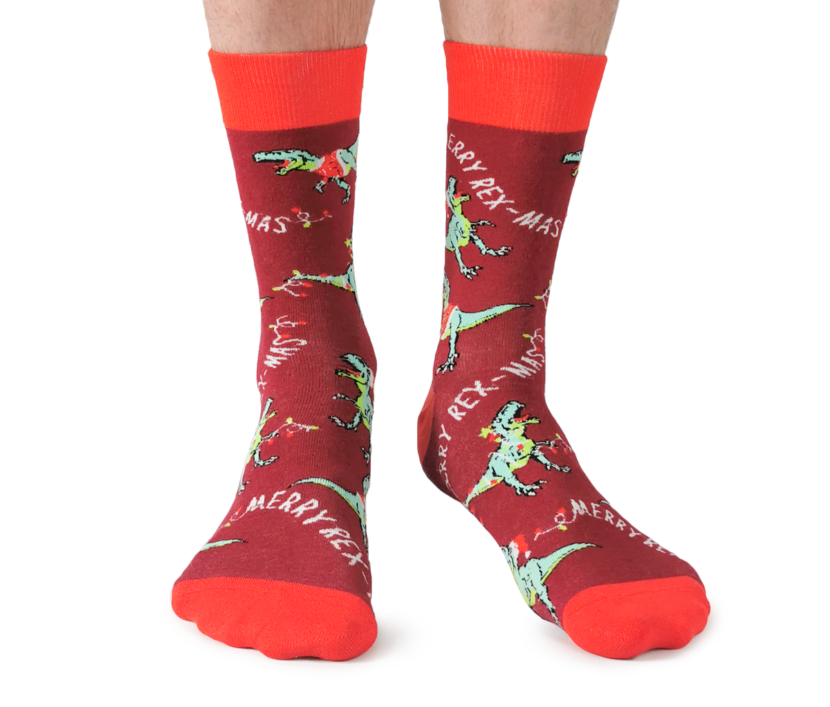 Mens wool on sale christmas socks