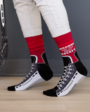 Men's Crew Hockey Fan Socks - Uptown Sox