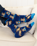 FUN CUTE OTTERS SOCKS FOR MEN - UPTOWN SOX