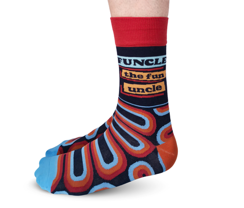 FUNNY UNCLE SOCKS FOR MEN - UPTOWN SOX