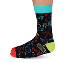 UPTOWN SOX FUN MATH SOCKS - UPTOWN SOX