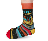 I FIX THINGS SOCKS FOR MEN - UPTOWN SOX