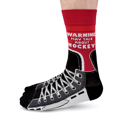 Men's Crew Hockey Fan Socks - Uptown Sox