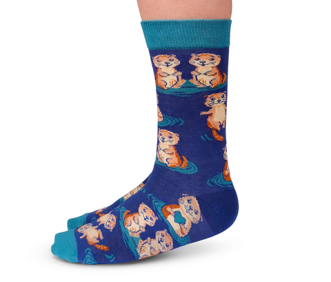 CUTE NOVELTY WOMEN'S OTTER SOCKS - UPTOWN SOX