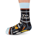 FUNNY CHEF SOCKS FOR MEN - UPTOWN SOX