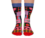 BEST AUNT WOMEN'S NOVELTY CREW SOCKS - UPTOWN SOX