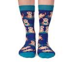 CUTE NOVELTY WOMEN'S OTTER SOCKS - UPTOWN SOX