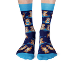 FUN CUTE OTTERS SOCKS FOR MEN - UPTOWN SOX